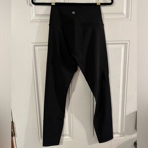 Lululemon Black size 6 Align leggings, worn once